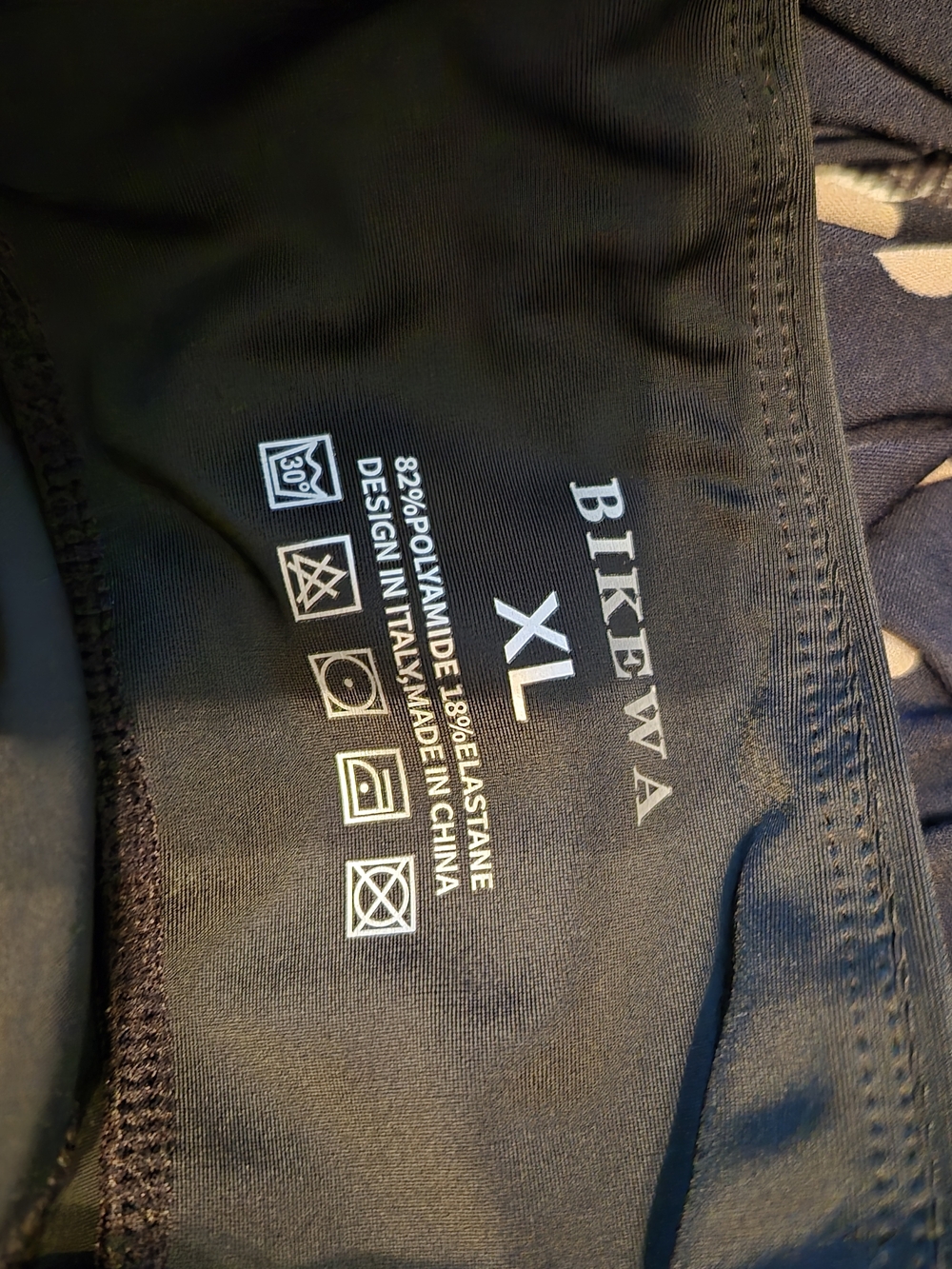 Bikewa Black Athletic Cycling Capri Pants Xl 4D Padded - Picture 10 of 14
